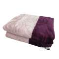 Queen Size mink Blanket Single PLY Two Tone Color