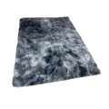 Shaggy Carpet Dark Blue Rainbow 150cm x 200cm