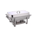 Two Burner Chafing Dish with Single Pan