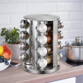 Woo Stainless Steel Spice Rack 16 Piece