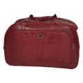 SMTE- 3 Piece Leather Hand luggage bags- Red
