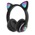 LED 2.4GHz Wireless Cat Ear Headphones VZV-23M