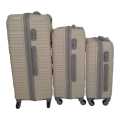 3 Piece ABS Trolley Luggage Bag Set -V1-F18-White