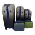 SMTE- Quality Hardshell luggage bags-Black & Grey -F18