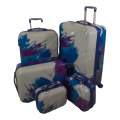 SMTE- Quality Hardshell luggage bags-Blue & Purple -F18
