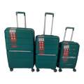 SMTE-Quality Luggage Suitcase Hardshell-360 Degree Wheels-5 Piece -MOOI-5-Black