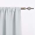 Sastro Expandable Curtain Double Rod With Twisted Cage Finial - 2m Double-Gold