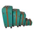 SMTE-Quality Luggage Suitcase Hardshell Mooistar 5 Piece -Green