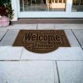 Smte-Welcome Outdoor  Doormat- Brown