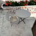 Sastro -1 padded Folding Chair Outdoor Dining tablecombo-tp2