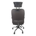 SMTE- Leather Office Chair -Black