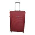 Smte - 1 Piece Hard Outer Shell Luggage 25"- Red