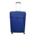 Smte - 1 Piece Hard Outer Shell Luggage 25"-  Blue