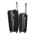 Smte -2 Piece Hard Outer Shell Luggage-  Black