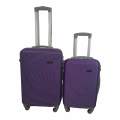 Smte -2 Piece Hard Outer Shell Luggage-Purple