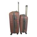 Smte -2 Piece Hard Outer Shell Luggage-Rose Gold