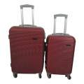 Smte -2 Piece Hard Outer Shell Luggage-Red