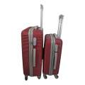 Smte -2 Piece Hard Outer Shell Luggage-Red