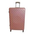 Smte - 1 Piece Hard Outer Shell Luggage Premium ZT -Pink 22'