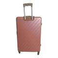 Smte - 1 Piece Hard Outer Shell Luggage Premium ZT -Pink 26'