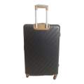 Smte - 1 Piece Hard Outer Shell Luggage Premium ZT-Black  26 "