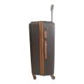Smte - 1 Piece Hard Outer Shell Luggage Premium ZT-Brown 26 "
