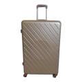 Smte - 1 Piece Hard Outer Shell Luggage Premium ZT -Gold 22 "