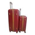 Smte - 2 Piece Hard Outer Shell Luggage Set Premium ZT-Red