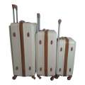 Smte - 3 Piece Hard Outer Shell Luggage Set Premium ZT-White