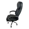 Smte - P-Kiza Leather office chair Include assemble- Black
