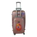Smte -2 Piece Hard Outer Shell Luggage Set -Pink