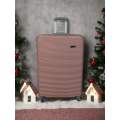 Smte-1 Piece Hard Outer Shell Luggage Set-Pink
