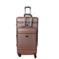 Smte-2 Piece Hard Outer Shell Luggage Set-Pink