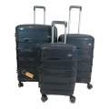 Smte - Elite New Dec Hard Outer Shell Luggage With Smte Bag tag - 3 Piece-Night