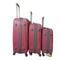 Smte -360 Degree Quad Wheel Luggage With Smte Bag tag - 3 Piece-Pink bubble Gum