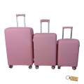 Elite - S-Type - S1 3piece Carry: Your Ultimate Portable Suitcase Solution-Pink