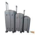 Elite - S-Type - S1 3piece Carry: Your Ultimate Portable Suitcase Solution-Coin Grey