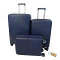 Elite - S-Type - S1 3piece Carry: Your Ultimate Portable Suitcase Solution-Midnight Blue