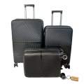 Elite - S-Type - S1 3piece Carry: Your Ultimate Portable Suitcase Solution-Black