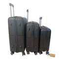Elite - S-Type - S1 3piece Carry: Your Ultimate Portable Suitcase Solution-Black