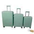 Elite - S-Type - S1 3piece Carry: Your Ultimate Portable Suitcase Solution-Light Green
