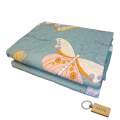 Premium Plane Bedspread: Elevate Your Bedroom with Timeless+SMTE Keyring-Green Butterfly