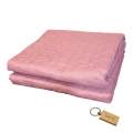 Premium Plane Bedspread: Elevate Your Bedroom with Timeless+SMTE Keyring-Light Pink