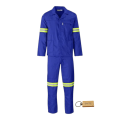 Quality2 Piece Worksuit/Uniform Shirt & Pants Combo-Royal blue+SMTE keyring 38/34