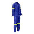 Quality2 Piece Worksuit/Uniform Shirt & Pants Combo-Royal blue+SMTE keyring 42/38
