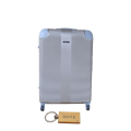 1 Piece Hard Outer Shell Luggage 23"+Smte Keyring-Gold