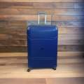 DurableElegance:1-Piece Suitcase Small 55cm +Smte keyring-Light Blue