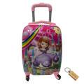 SMTE - Quality Kiddies Cartoons Hand Luggage/ Suitcase for Kids- X1 - Sofia