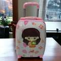 SMTE - Quality Kiddies Cartoons Hand Luggage/ Suitcase for Kids- X3- Doree