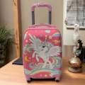 SMTE -Quality Kiddies Cartoons Hand Luggage/ Suitcase for Kids- X13-Unicorn